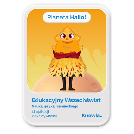 Planeta Hallo! Nauka niemieckiego przez zabawę – 3–9 lat