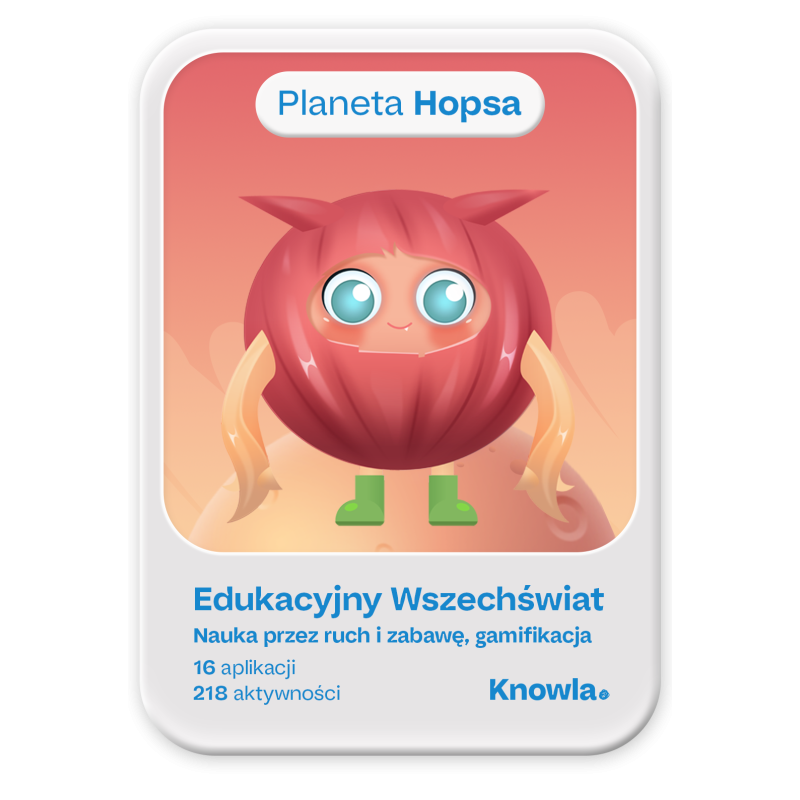 Planeta Hopsa – cyfrowa edukacja i terapia przez zabawę
