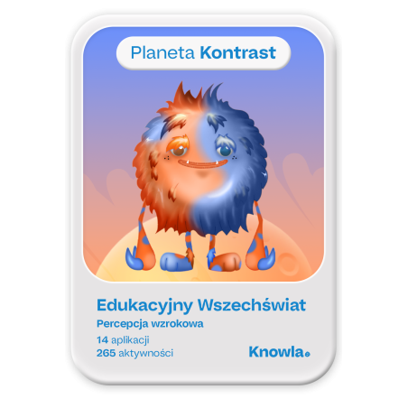 Planeta Kontrast – gry dla dzieci z dysfunkcjami wzroku