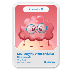 Planeta M – ćwiczenia grafomotoryczne i terapia ręki dla dzieci
