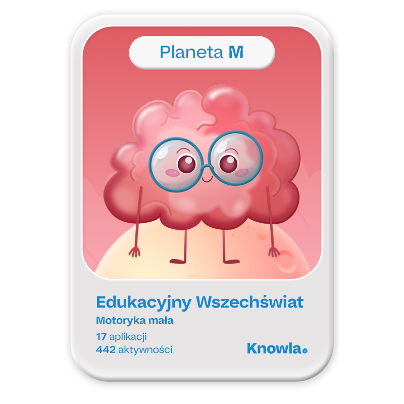 Planeta M – ćwiczenia grafomotoryczne i terapia ręki dla dzieci