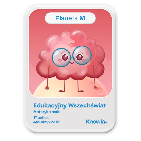 Planeta M – ćwiczenia grafomotoryczne i terapia ręki dla dzieci
