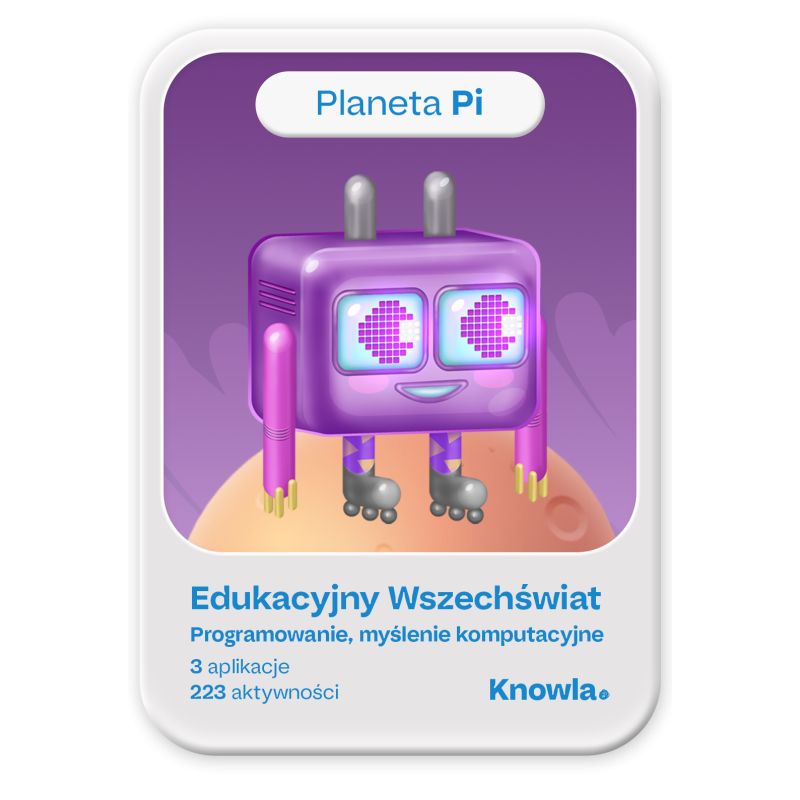 Planeta Pi – nauka kodowania i logicznego myślenia dla dzieci