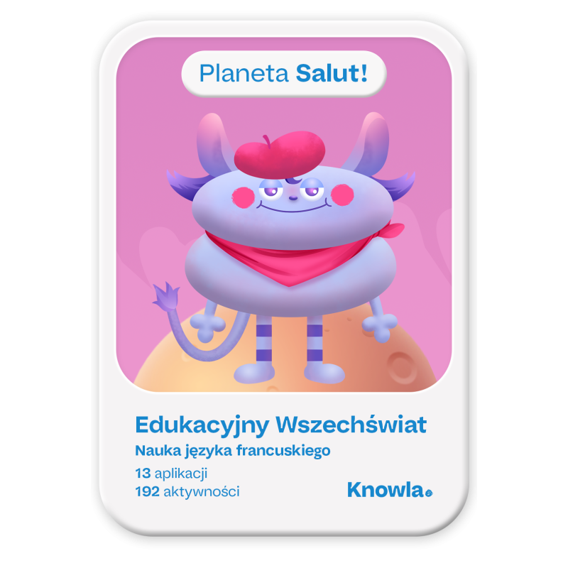 Planeta Salut! – Nauka francuskiego przez zabawę dla dzieci