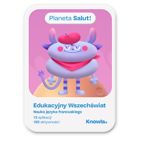 Planeta Salut! – Nauka francuskiego przez zabawę dla dzieci
