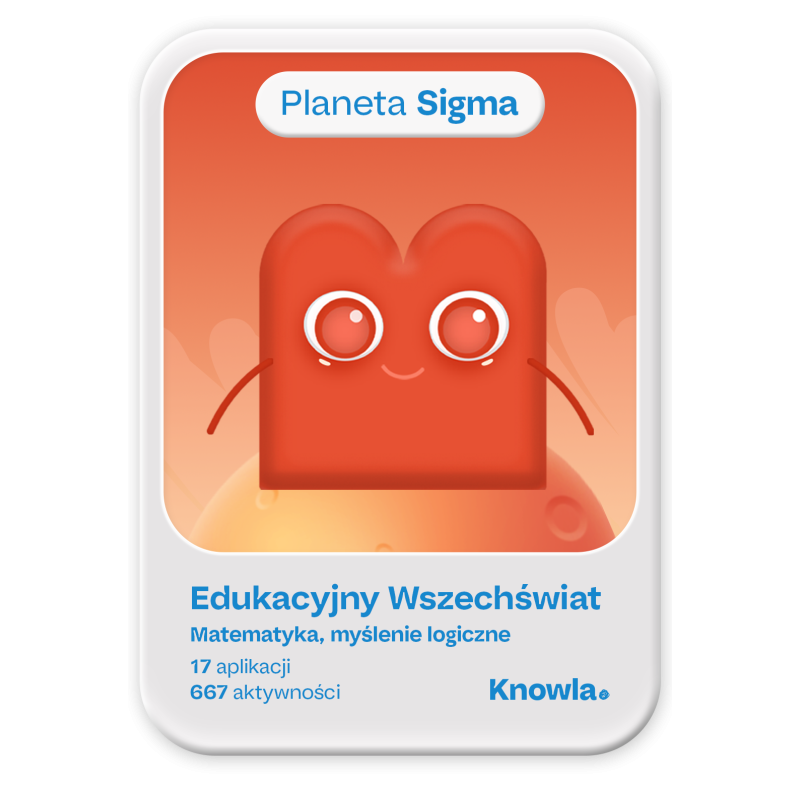 Planeta Sigma – Interaktywna matematyka dla dzieci 3–11 lat