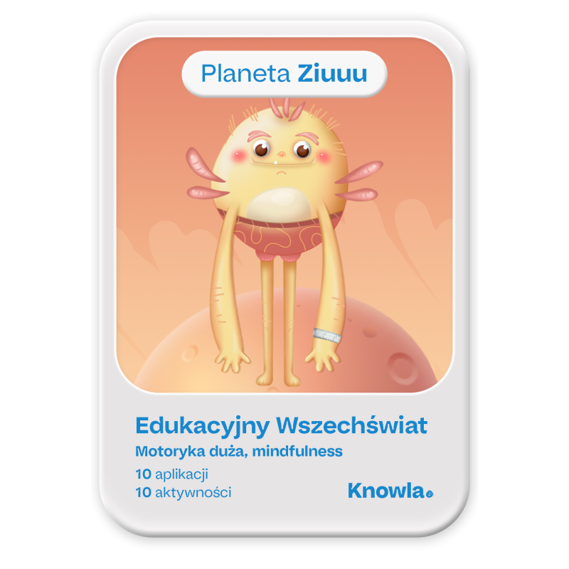 Planeta Ziuuu – interaktywna terapia ruchowa dla dzieci