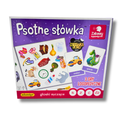 Logopedyczna gra PSOTNE SŁÓWKA – ćwicz trudne głoski
