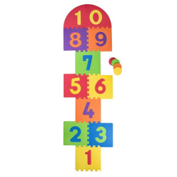 Duże piankowe puzzle do gry w klasy - zabawa i terapia SI