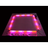 Basen z piłeczkami i podświetleniem LED RGB do terapii SI
