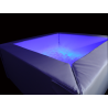 Basen z piłeczkami i podświetleniem LED RGB do terapii SI