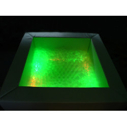 Basen z piłeczkami i podświetleniem LED RGB do terapii SI