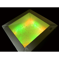 Basen z piłeczkami i podświetleniem LED RGB do terapii SI