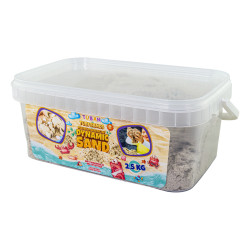 Piasek dynamiczny naturalny 2.5 kg do terapii i zabawy