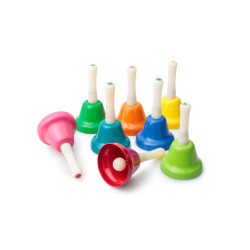 Kolorowe dzwoneczki Rainbow Music Bells do terapii SI