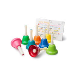 Kolorowe dzwoneczki Rainbow Music Bells do terapii SI