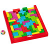 Tetris układanka puzzle drewniana - rozwój i zabawa SI