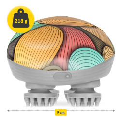 Elektryczny masażer do głowy wodoodporny – relaks i pielęgnacja włosów