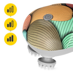 Elektryczny masażer do głowy wodoodporny – relaks i pielęgnacja włosów