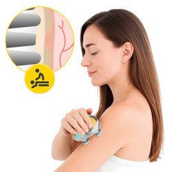 Elektryczny masażer do głowy wodoodporny – relaks i pielęgnacja włosów