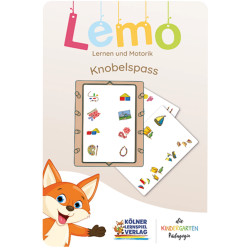 Karty edukacyjne Lemo Zabawa z puzzlami - rozwój motoryki i percepcji