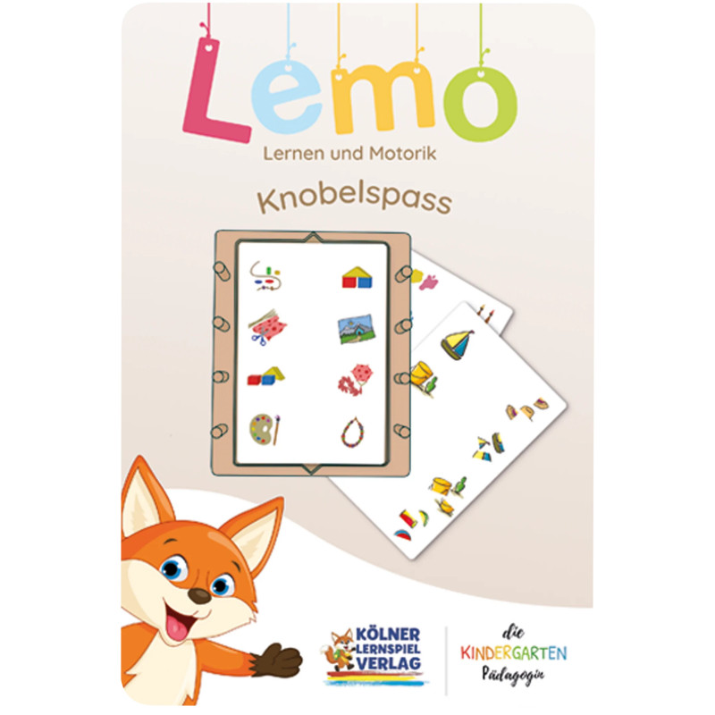 Karty edukacyjne Lemo Zabawa z puzzlami - rozwój motoryki i percepcji