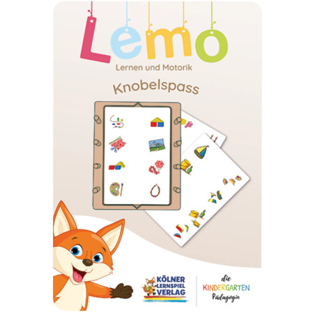 Karty edukacyjne Lemo Zabawa z puzzlami - rozwój motoryki i percepcji Karty edukacyjne Lemo Zabawa z puzzlami - rozwój motoryki i percepcji