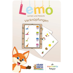 Karty edukacyjne Lemo Zabawa z puzzlami - rozwój motoryki i percepcji