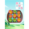 IQ Gra Logiczna 2w1 Kółko i Krzyżyk - Nauka i Zabawa