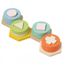 Sorter Montessori Classic World - Nauka Kształtów i Kolorów