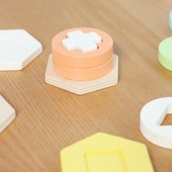 Sorter Montessori Classic World - Nauka Kształtów i Kolorów