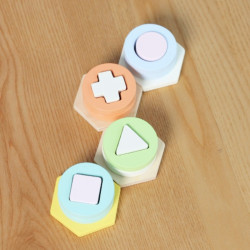 Sorter Montessori Classic World - Nauka Kształtów i Kolorów