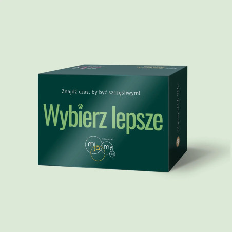 Gra terapeutyczna Wybierz Lepsze - pudełko antystresowe 4w1