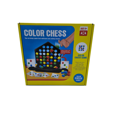 COLOR CHESS- Gra strategiczna, logiczna, ułóż w rzędzie