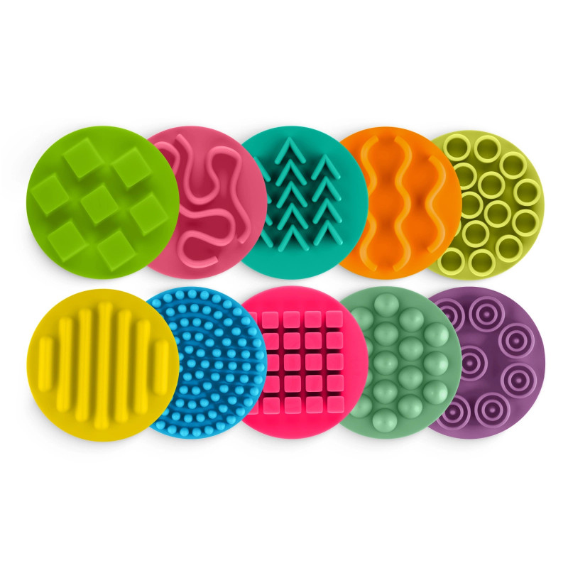 Zestaw krążków sensorycznych 10 szt. – stymulacja i SI