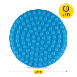 Zestaw dużych krążków sensorycznych 10 szt. – stymulacja i SI