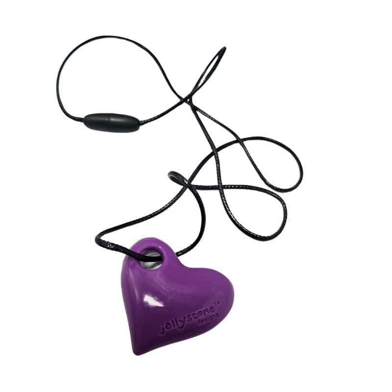 Gryzak sensoryczny terapeutyczny dla dzieci fioletowy