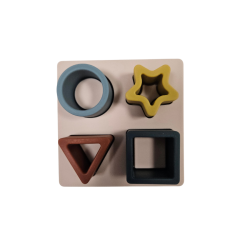 Silikonowa układanka kształty | Motoryka mała i SI