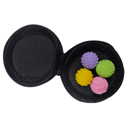 Magnetyczne kulki sensoryczne 4 sztuki - terapia SI