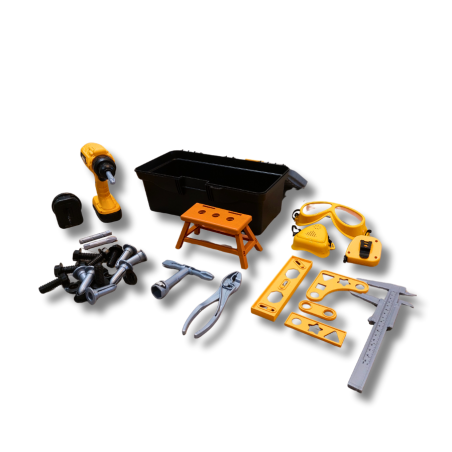 Zestaw Małego Majsterkowicza z Wkrętarką - terapia SI