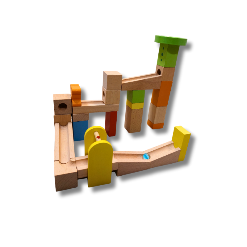Kulodrom drewniany - kreatywna zabawka SI dla dzieci