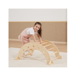 Bujak drewniany Montessori SI - równowaga i motoryka