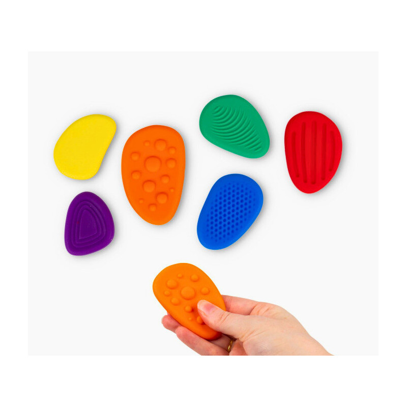 Dotykowe kamyki sensoryczne dla dzieci rozwój SI