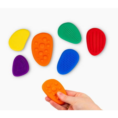 Dotykowe kamyki sensoryczne dla dzieci rozwój SI