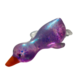 Elastyczny gniotek kaczuszka - zabawka sensoryczna antystresowa