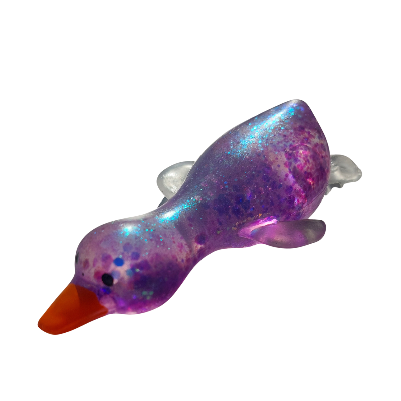 Elastyczny gniotek kaczuszka - zabawka sensoryczna antystresowa