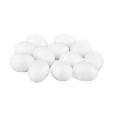 Jajka styropianowe 6 szt do rękodzieła i SI