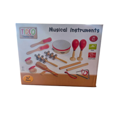 Zestaw instrumentów muzycznych 14 elementów dla dzieci SI