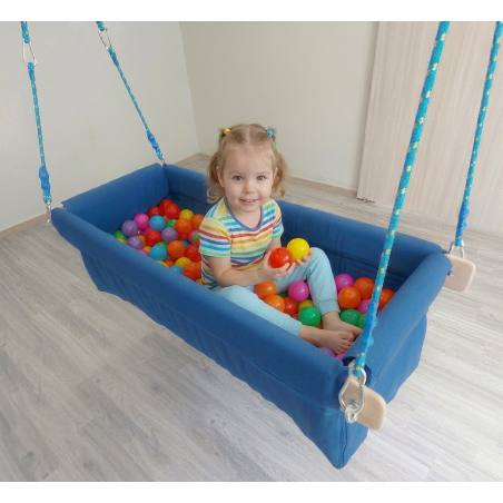 Basen podwieszany łódka XXL - terapia Integracji Sensorycznej