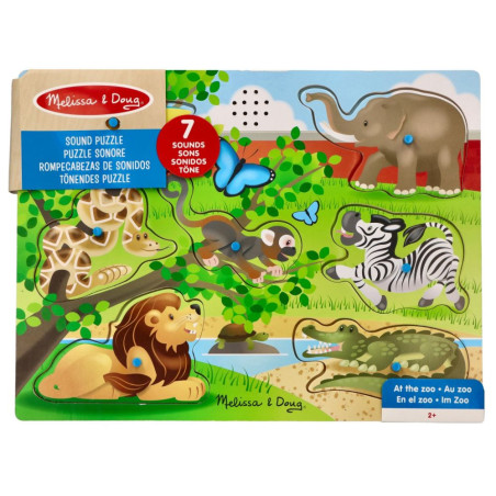 Puzzle dźwiękowe ZOO